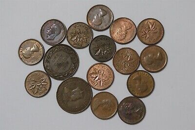 Canada Old Coins Useful Lot B46 Xr31
