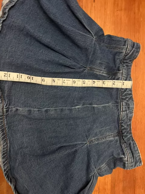 GAP Teen Pleated Denim Mini Skirt Girls 14-16