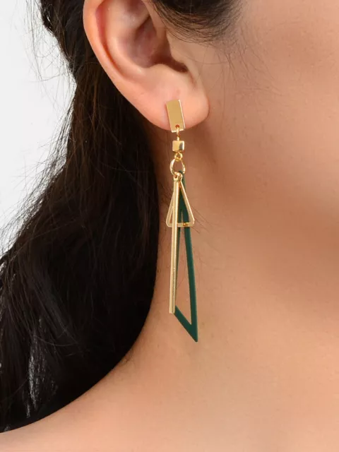 Statement Long Tassel Dangle Drop Stud Earrings Tag Ear Jewellery AU Party Gift