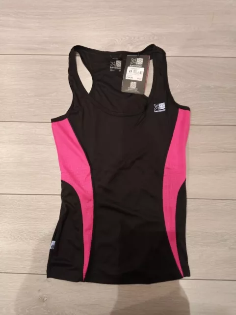 Karrimor Ladies Running Sport Fitness Exercise Gym Top Vest BNWT RRP £14.99