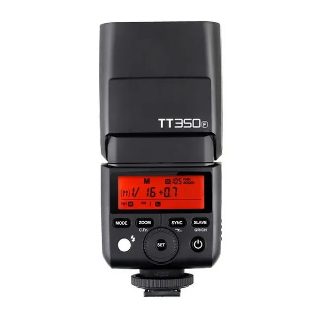 Godox TT350 TT350F 2.4G TTL HSS Speedlite Flash for Canon Sony Nikon Fujifilm 3
