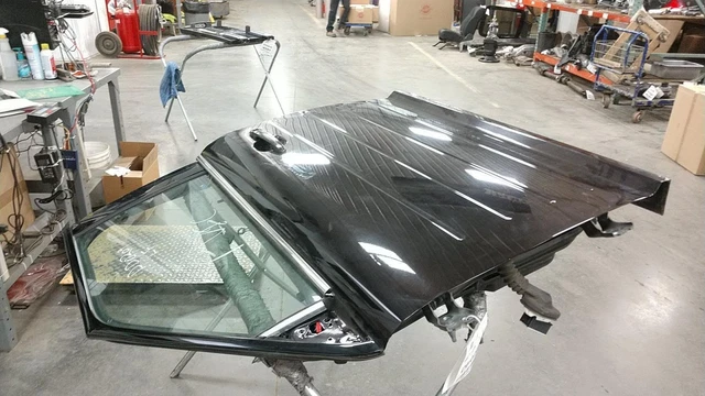 Front Door For Flex Assy Blk Pwr Less Mirror 4L1 Left
