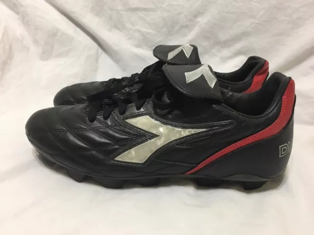 RARE DIADORA DST 218 Football Soccer Leather Cleats. Men s 9.5