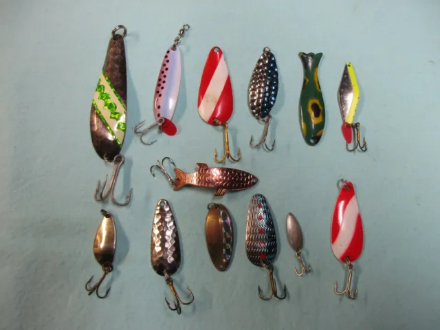 FISHING LURES & Spoons Lot, Dardevlet, Johnson, Yozuri 45 $19.99 - PicClick
