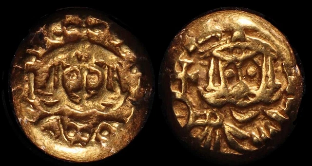 ANCIENT BYZANTINE Michael II the Amorian + Theophilus 820-829AD AV Gold Solidus.