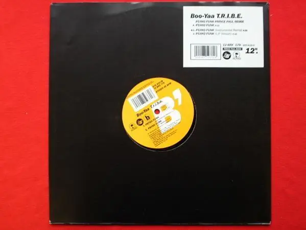 Boo-Yaa Tribe Psyko Funk 12" 4th B'Way 12BRX179 EX/EX 1990 12 inch, Psyko Funk/P