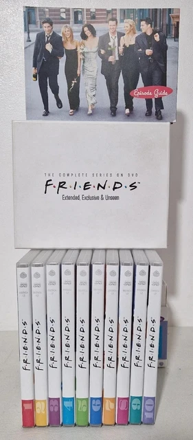 Friends Extended Version FRIENDS THE COMPLETE Series 1 - 10 DVD Extended Exclusive Unseen 40 ...