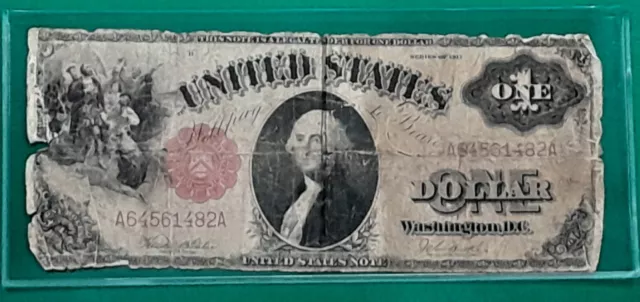 1917 $1 Legal Tender US Note Very Ratty