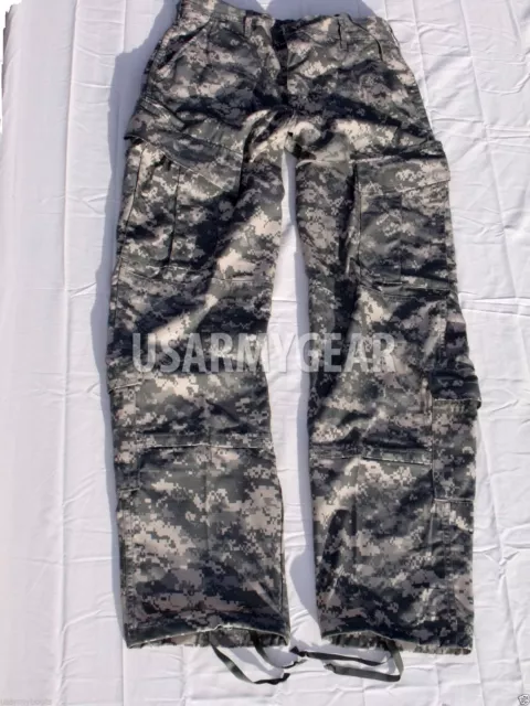 Made in USA Army Military Acu Digital Camo Combat Uniform Pants Trousers Bottoms