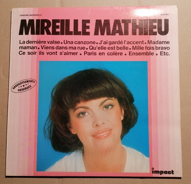 MIREILLE MATHIEU Mireille Mathieu Vol. 1 LP 33T compil IMPACT 6886901