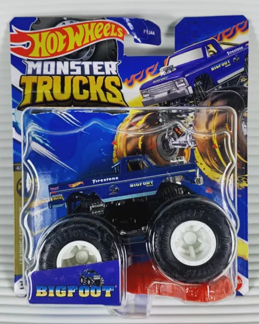 Hot Wheels Monster Trucks 1:43 Scale Light and Sound - Bigfoot – Yummy  Boutique