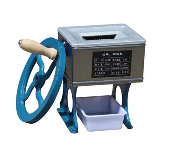 Manual Hand-Cranked Meat Slicing Cutting Shredding Machine Meat Slicer Cutter