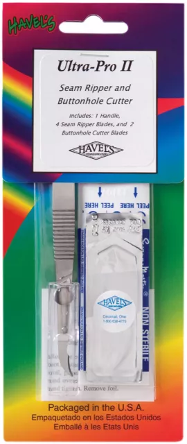 Havel's Ultra Pro II Seam Ripper & Buttonhole Cutter-5.5" (Pack of 1)