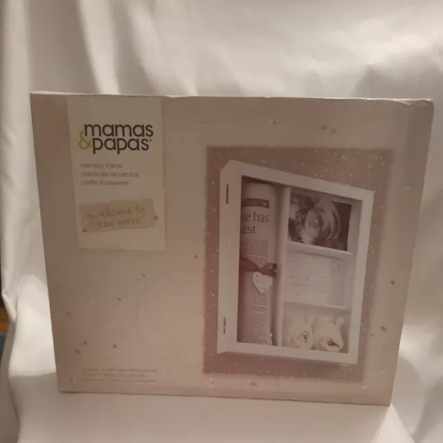 Marco de memoria de mamás y papás bienvenido al mundo - Mis primeros recuerdos