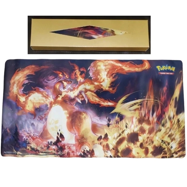 POKEMON CHARIZARD VMAX Ultra Premium Collection UPC Playmat Play Mat Sealed New EUR 10,11