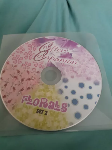 CD-ROM Crafter's Companion - Juego de flores 2 - ¡VENTA DE LIQUIDACIÓN!