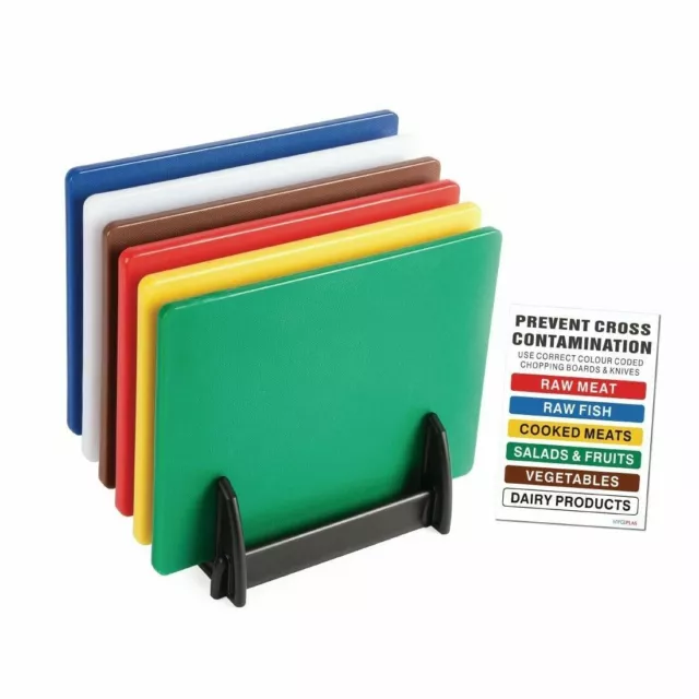 🔥Professional Catering Chopping Boards Colour Coded Cutting Board Choose QTY