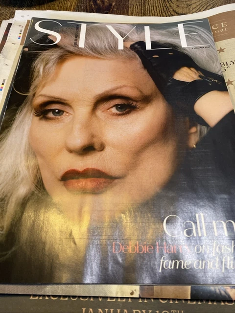 Sunday Times Style Magazine 5 Jan 2025 Debbie Deborah Harry Blondie 6