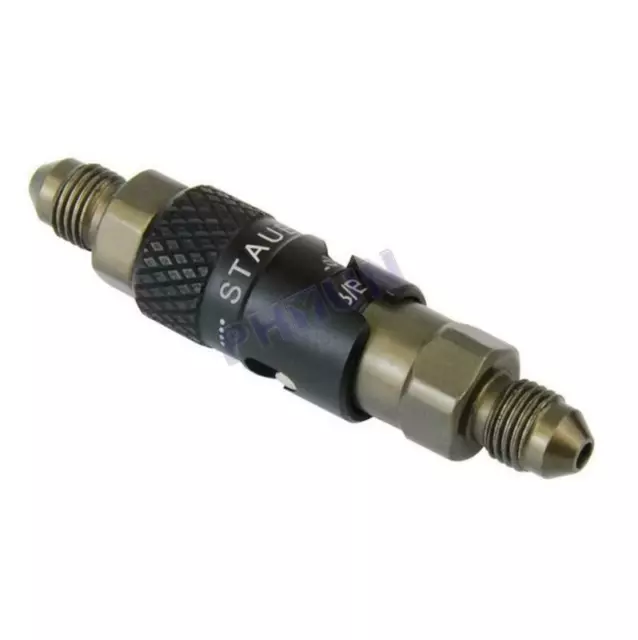 Aluminum Alloy Quick Release Dry Brake Line Coupling Fitting -3AN 3AN Black