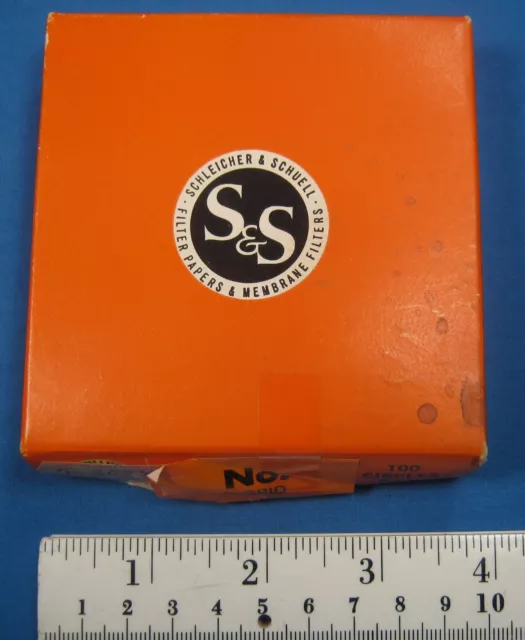 Schleicher & Schuell Folded Filters #9 Grid 9 Cm Free Shipping     F