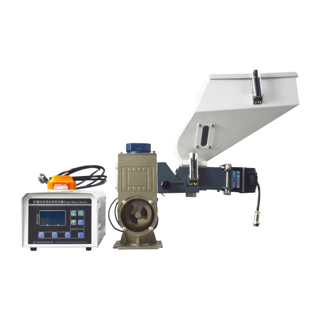 Metering Color Masterbatch Mixer Blender Plastic Injection Molding Machine 110V