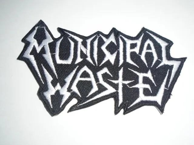 Municipal Waste Iron On Embroidered Patch