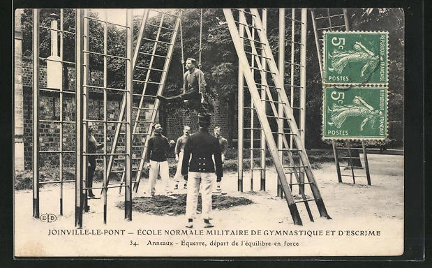 CPA Joinville-le-Pont, Ecole Normale Militaire de Gymnastics et Fencing