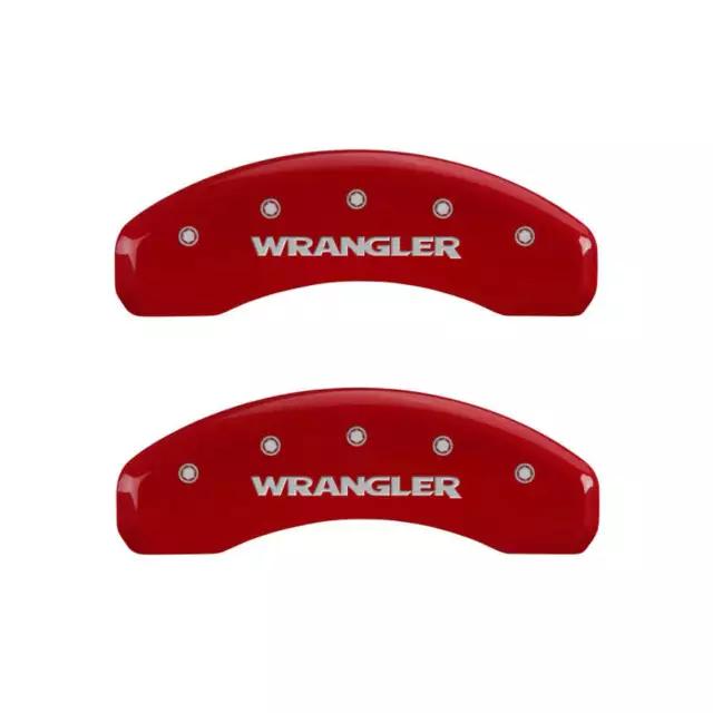07- Wrangler Caliper Covers Red