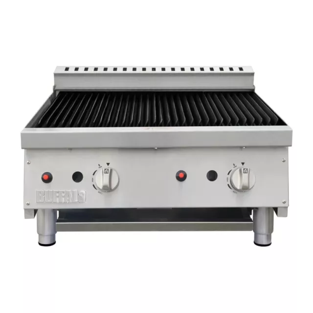 Commercial Heavy Duty Countertop Natural Gas Chargrill 372Hx610Wx730Dmm