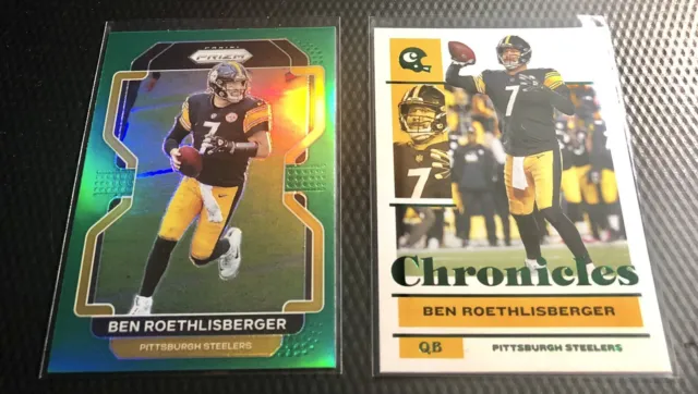 Ben Roethlisberger 92 2021 Panini Playbook Football Card Steelers