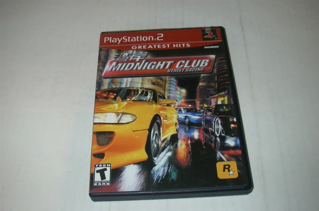Jeu Midnight Club II Complet Sur PlayStation 2 - Version FR - Bon état, Boîtier Et Notice Inclus