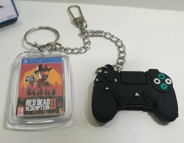Red dead online redemption keyring