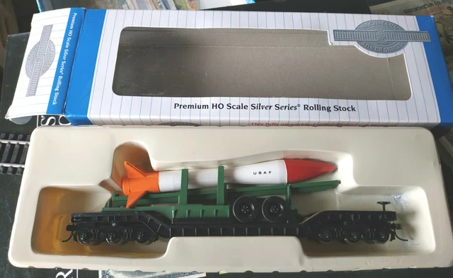 Wagon Militaire Bachmann US Army Avec Missile USAF - Echelle HO (1/87) - Neuf - Item 18347