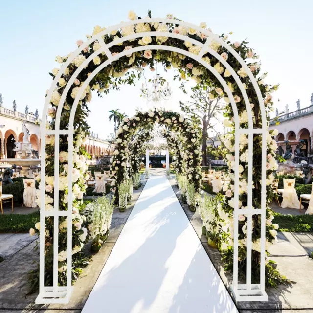 Rosenbogen Garten Hochzeit Tor Tür Hochzeitsbogen Traubogen Metall Rankhilfe