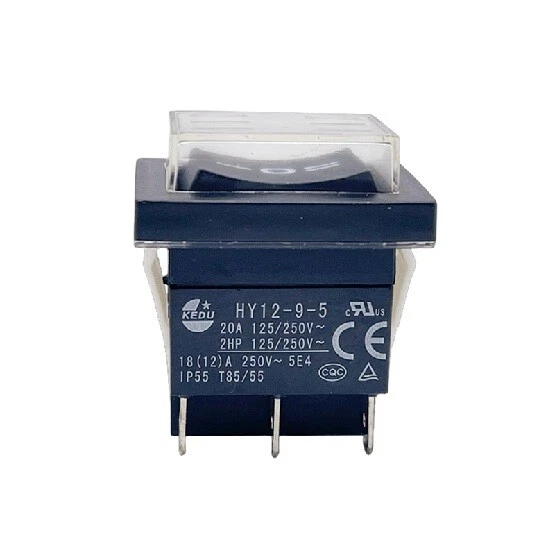 Switch IP55 Interruttore A Bilanciere KEDU HY12-9-4 - Per Accensione
