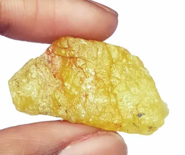 51.37 CT Desseré Gemmes Naturel Jaune Béryl Heliodor Brésilien Certifié