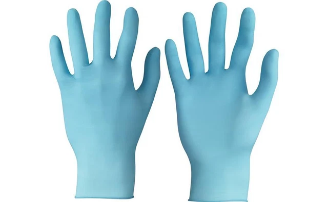 Ansell Gant jetable TouchNTuff® 92-670 taille 8,5-9 bleu clair nitrile EN 374...