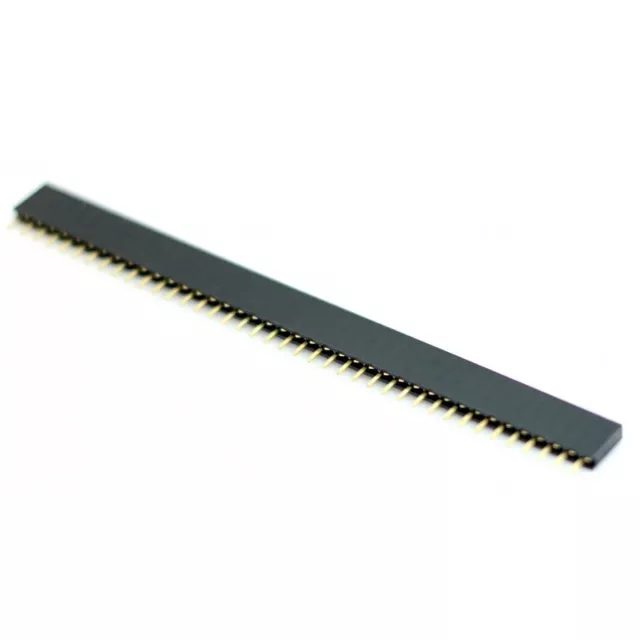1x Barrette de connexion 40 Pin Femelle, Pas 2.54 mm, Arduino, Raspberry Pi..