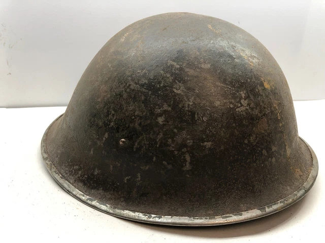 Mk 3 Turtle Shell WW2 CANADIAN / British Army Mk3 Turtle Helmet Shell Original $60.29 ...