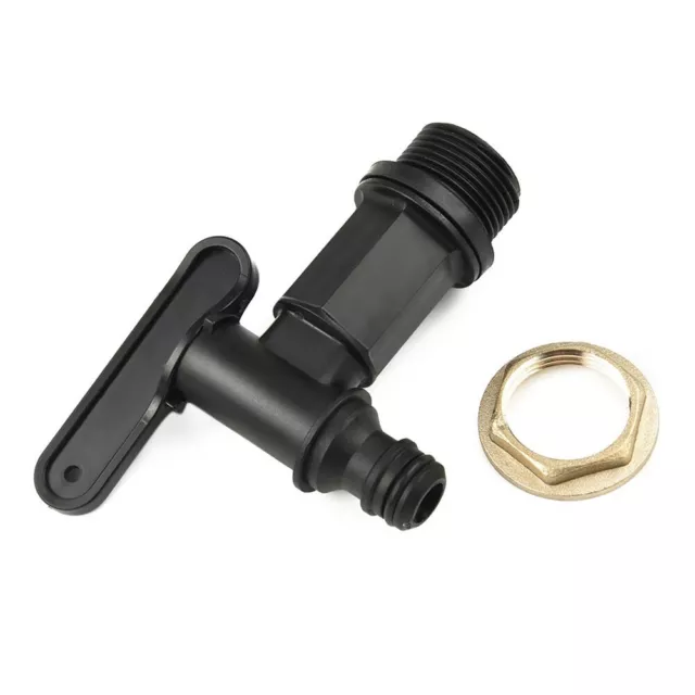 Durable Plastic Adaptor Perfect for Rain Barrels and Camping Can Connections