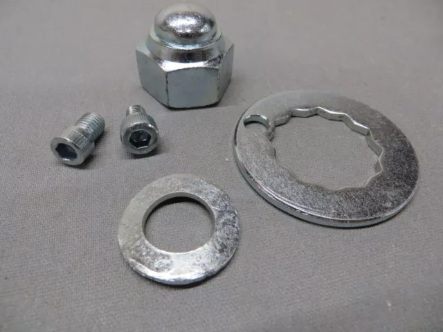 Lambretta Ser.1/2/3 Li/Tv/Sx/GP Rear Hub Nut  Locking Ring /Washer/ Allen Screw