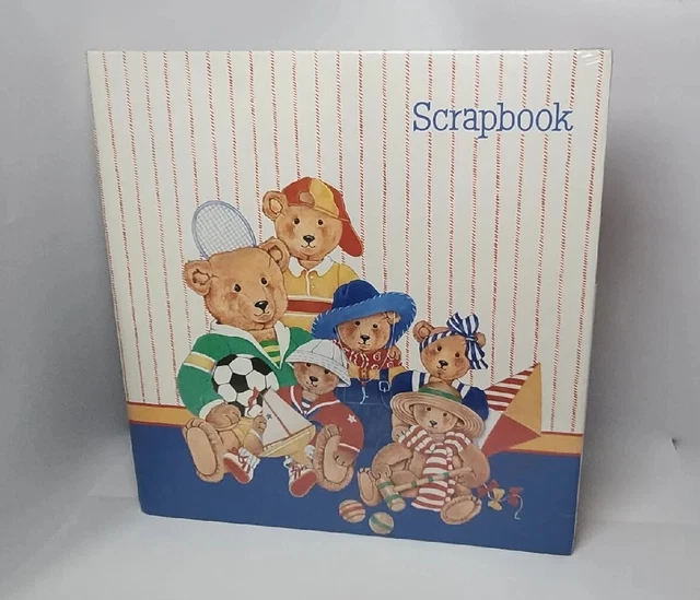 CR Gibson - Scrapbook - Teddy Bears - 12" X 12" - See Photos
