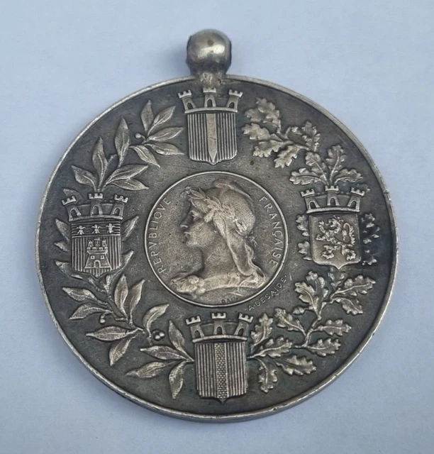 MÉDAILLE SAPEURS POMPIERS SEINE-ET-MARNE EUR 25,00 - FR