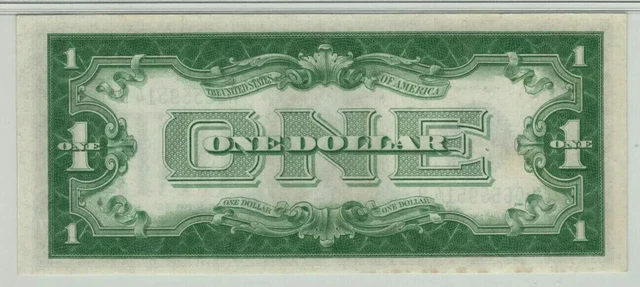 1928 C $1 Silver Certificate Note Fr.1603 Hb Block Pmg Gem Unc 65 Epq (514B) 4