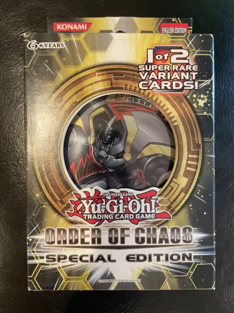 Yu-Gi-Oh TCG ORDER OF CHAOS Special Edition New Factory Sealed