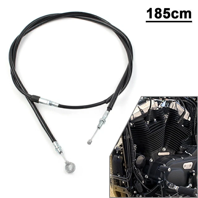 Linea cavo freno frizione Moto 185 cm di ricambio adatta Harley Sportster 883 1200 nuovo