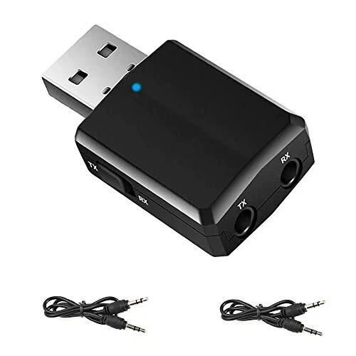 EasyULT Bluetooth Adaptateur 5.0, Adaptateur 3-en-1 Bluetooth Émetteur-Récepteur