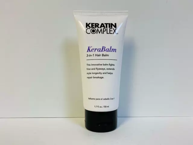 Keratin Complex Infusion Therapy Kerabalm 3 in 1 Multi Benefit Hair Balm - 1.7oz
