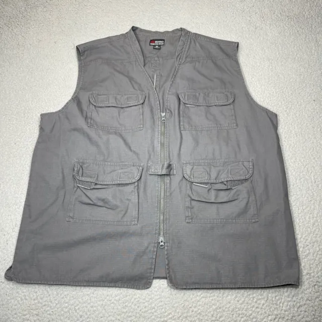 Eotac Vest Mens 2XL XXL Gray Concealed Carry Discrete Tactical Operator Grade