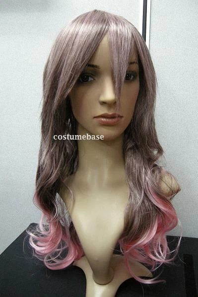 Lightning Cosplay Wig Final Fantasy XIII 13 costume